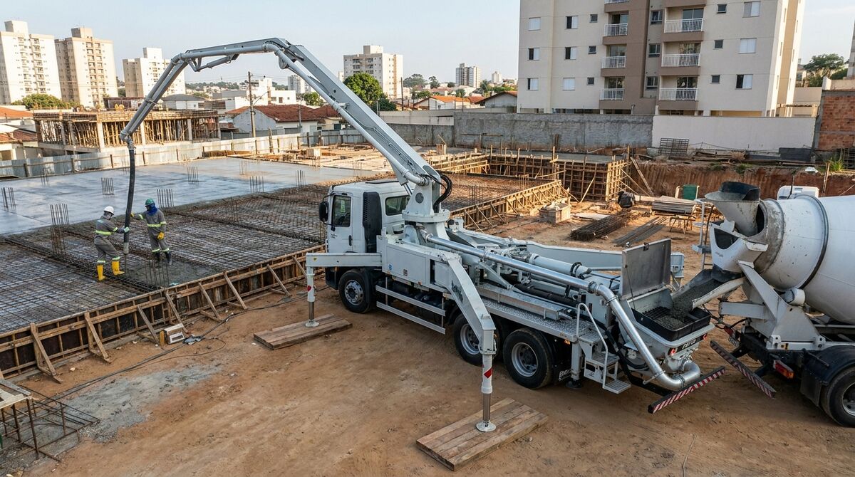 Bombeamento de Concreto